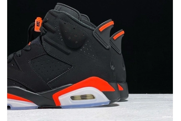 Rep EP 384664-060 OG 2019 AIR INFRARED 384664-060 JORDAN 6 BLACK RETRO 0209